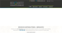 Desktop Screenshot of iberoasistec.com